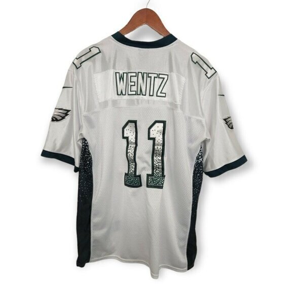 Carson Wentz Nike Limited‎ Edition White Jersey Stitched Mens 48 Eagles - Picture 2 of 7